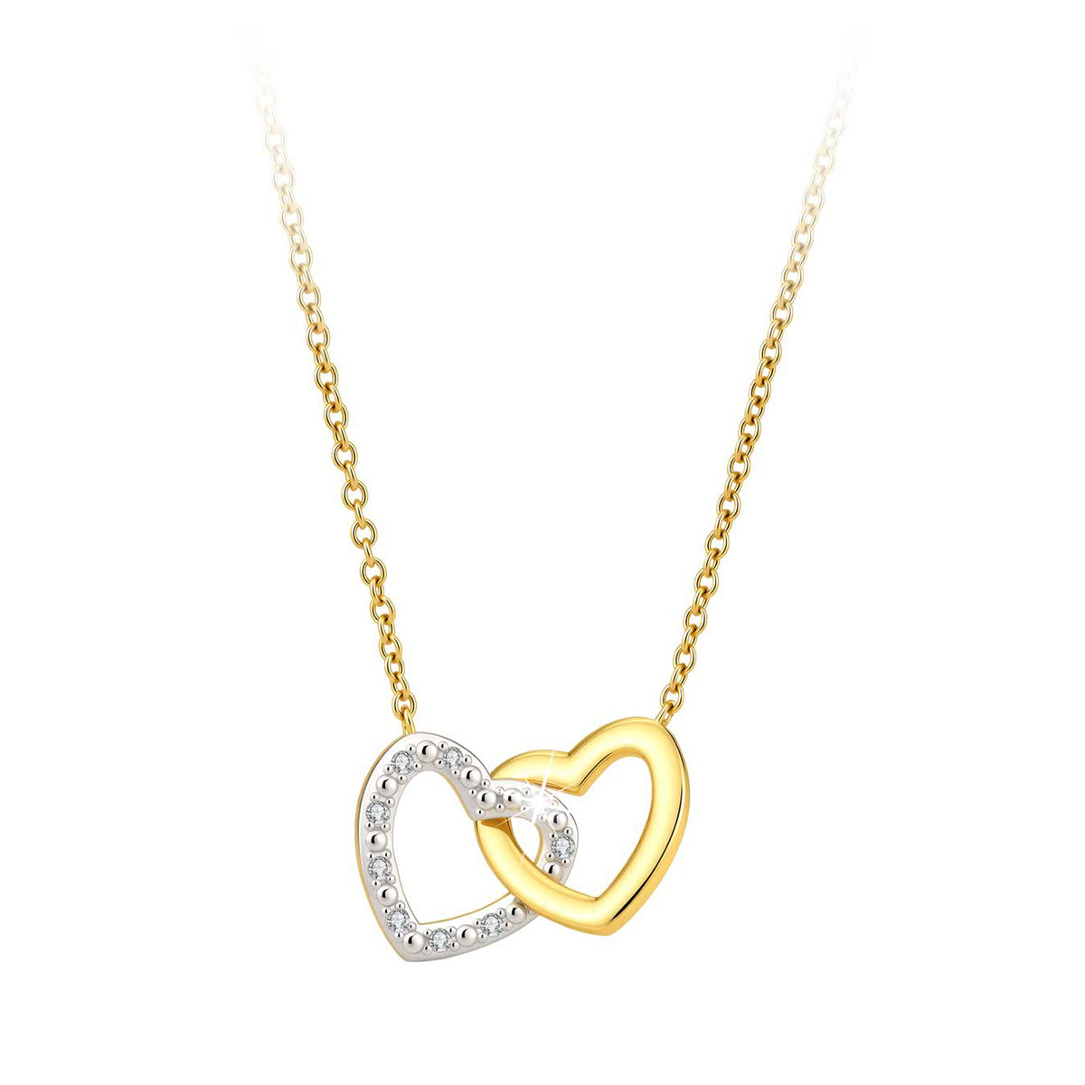 Hart Collier 0.10ct Lab Grown Diamant Goldplated - Di Lusso
