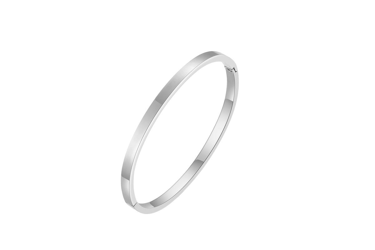 Stainless steel bangle - Di Lusso