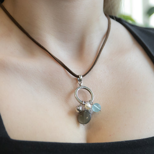 Set collier Syka+ oorstekers Alès