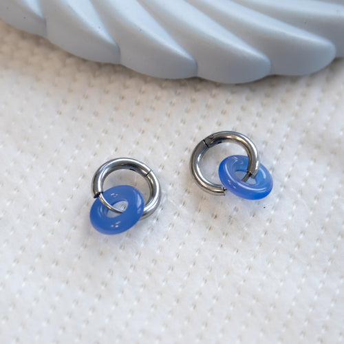 Anneaux d'oreilles avec donut Stacy