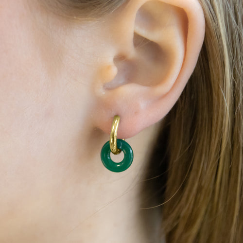 Anneaux d'oreilles avec donut Vayen