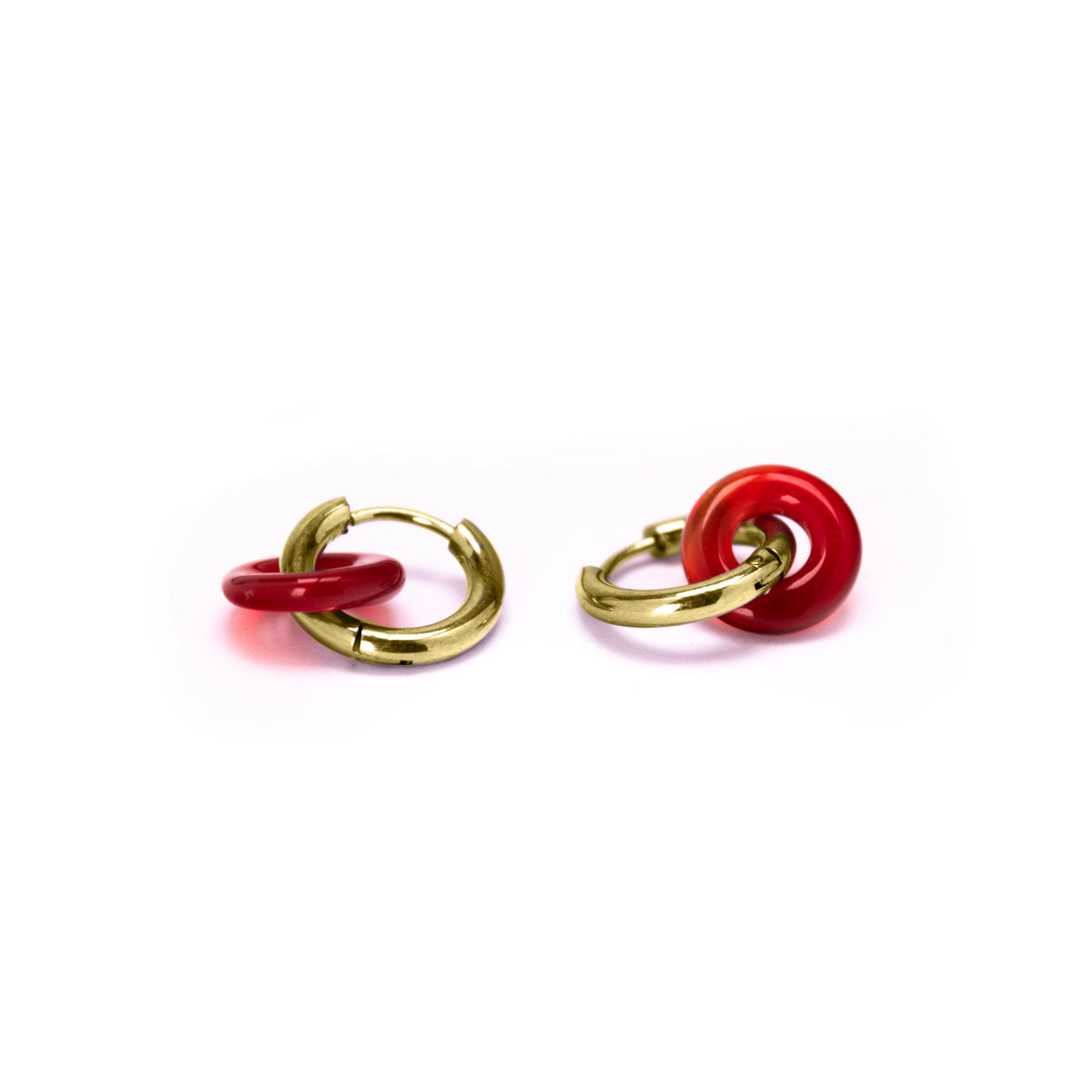 Oorringen met donut Xeya - Di Lusso