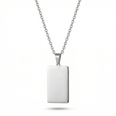 Stainless steel hanger met collier - Di Lusso