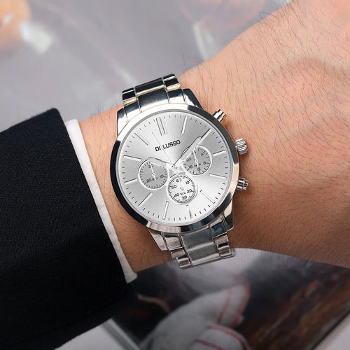 Ensemble homme : montre Chester et bracelet Waiz