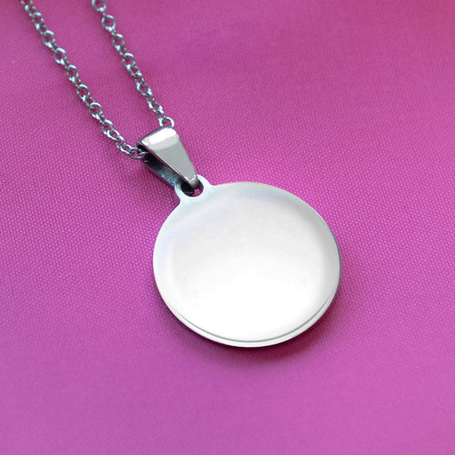 Stainless Steel hanger met collier