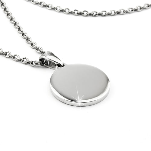 Stainless Steel hanger met collier