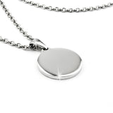 Stainless Steel hanger met collier