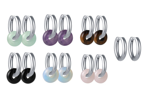 Ensemble d'anneaux d'oreille Tess