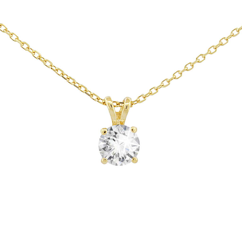 14K Gouden Collier met hanger – 0.25ct Lab Grown Diamant