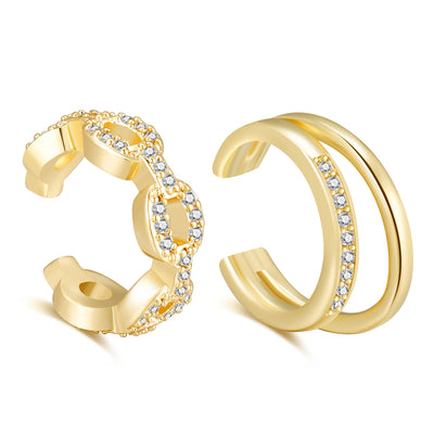 Earcuffs set Kadi - Di Lusso