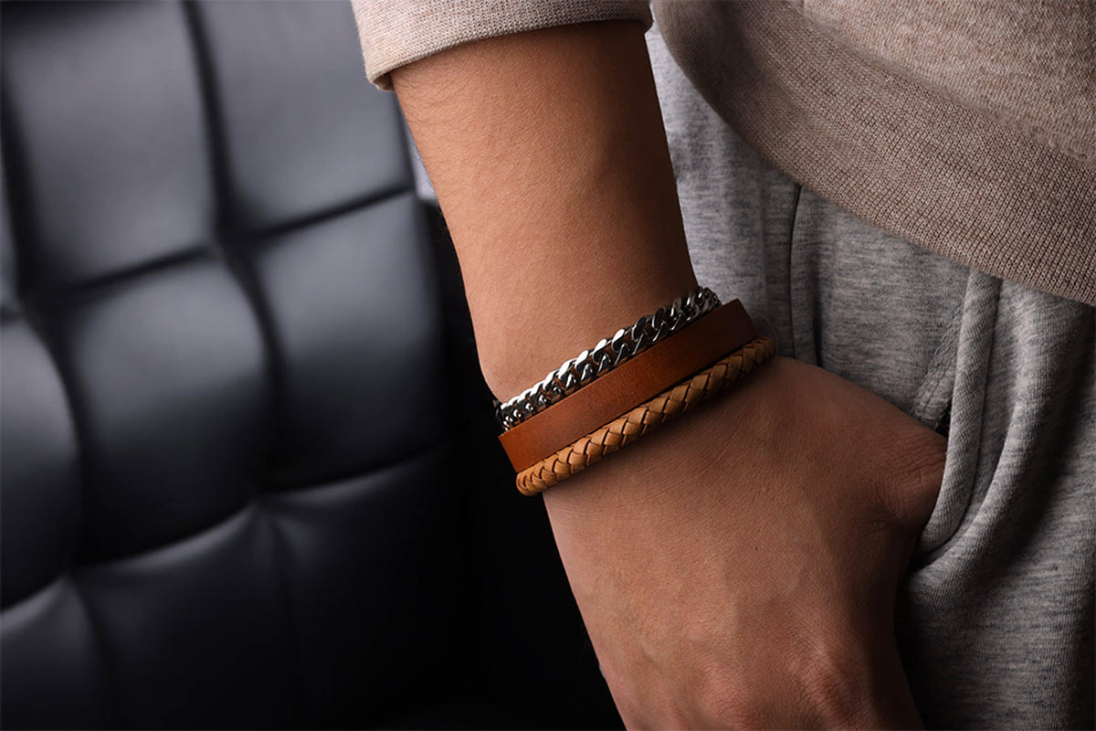 Herenarmbanden set Ward - Di Lusso