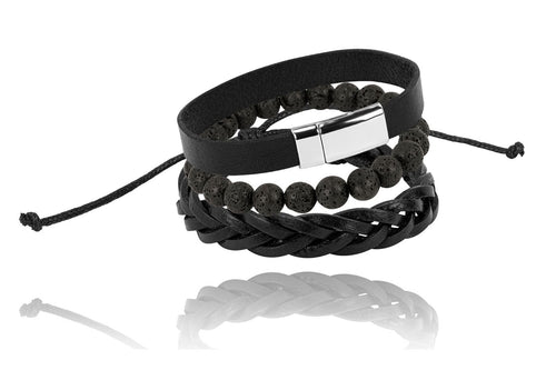 Ensemble de bracelet pour homme Petur