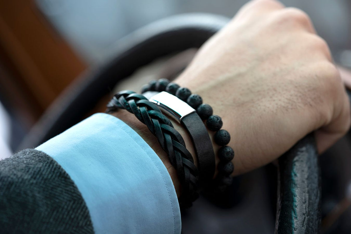 Herenarmband set Petur - Di Lusso