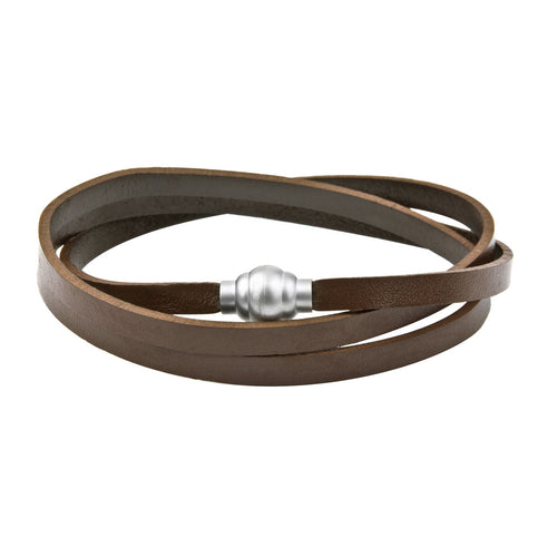 leren armband, di lusso, magneetsluiting