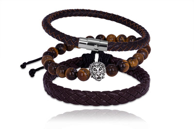Ensemble de bracelet pour homme Adam